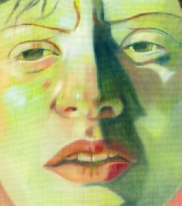 Inès Longevial: Visage Vert