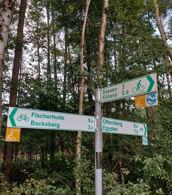Cato Radweg Routenplakette